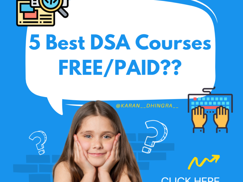 5 Best Platform to Learn DSA Paid/Free ??